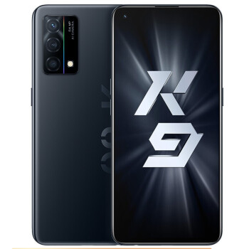 【二手99新】oppo k9 5g手机 90hz骁龙768g k9黑桃k 版本:8gb 128gb