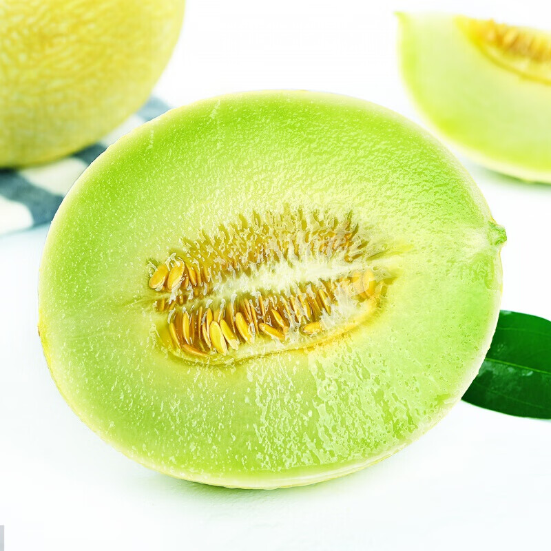 皓谦海南网纹蜜瓜香瓜新鲜水果玫珑当季口蜜 1500g