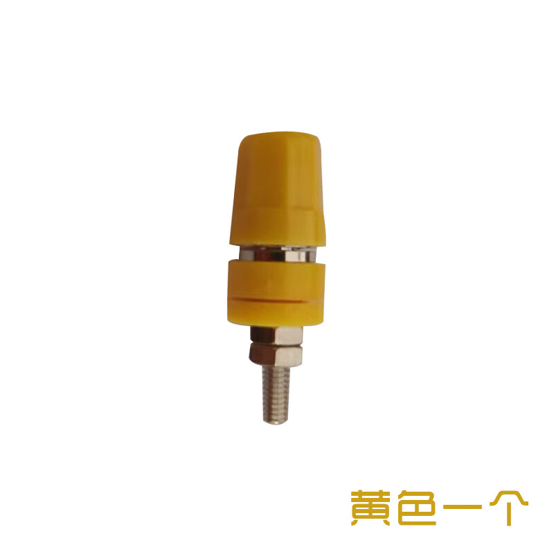 汇亿尚香蕉头 插头 香蕉插座m4*36纯铜接线柱4mm香蕉插座20a接线端子