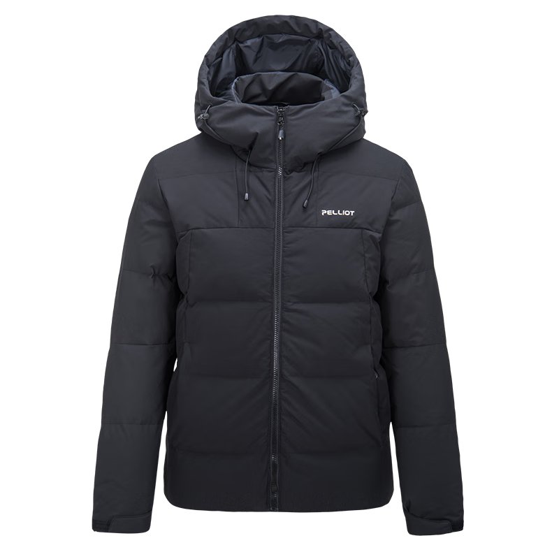伯希和（Pelliot）[极光pro]羽绒服男女户外冬季保暖防风登山夹克外套114408279黑L