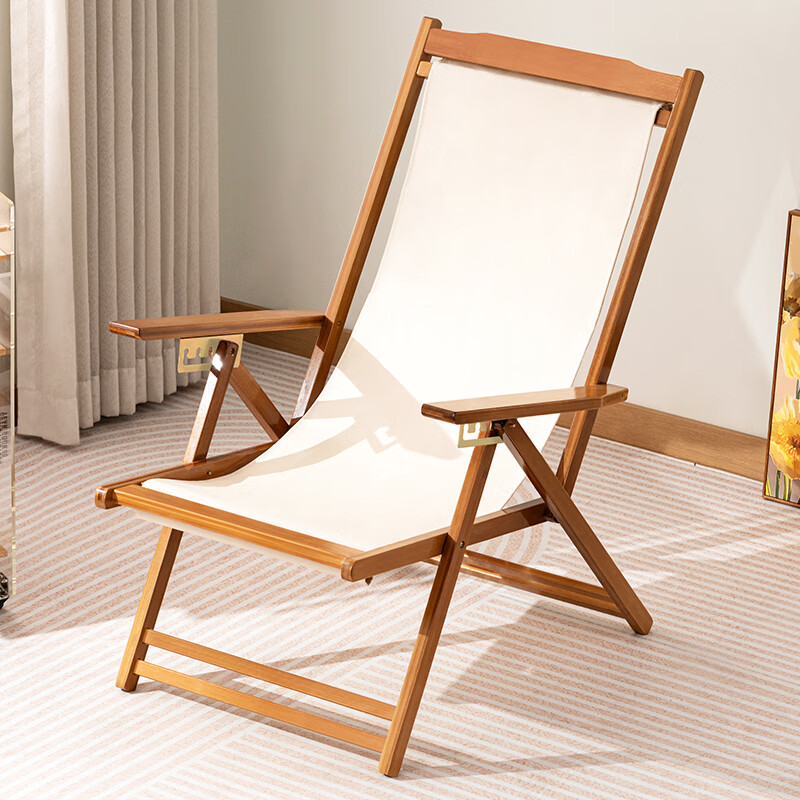 户外折叠椅露营椅子沙滩躺椅便携帆布椅懒人椅午休折叠床凳钓鱼椅 免