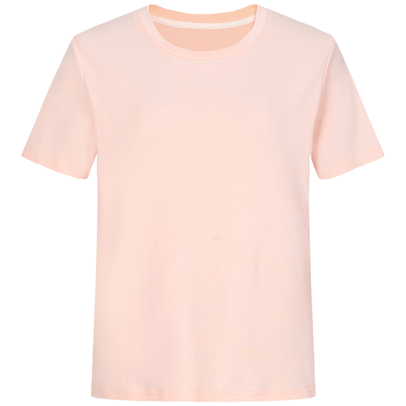 三彩女装：2022夏季新款纯棉短袖T恤，简约高质量