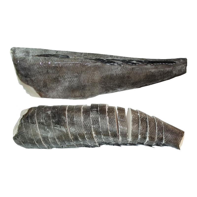 京沭過(guò)年送禮法國(guó)深海新鮮整條銀鱈魚(yú) 冷凍犬牙魚(yú)中段切塊 銀鱈鱈魚(yú)片 銀鱈魚(yú)-整條 2500g （帶切）
