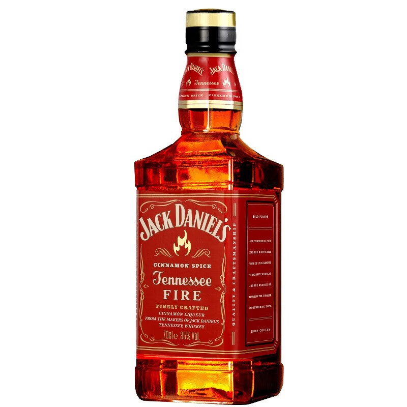 杰克丹尼jack daniels田纳西州威士忌 美国原装进口洋酒 火焰杰克700
