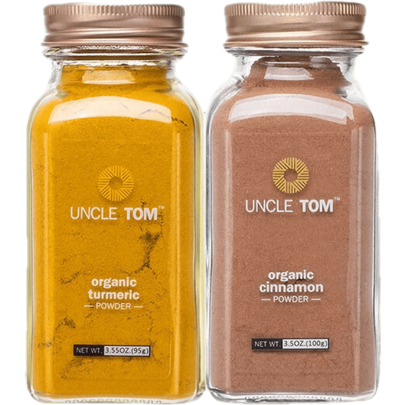 UNCLETOM品牌生酮饮食肉桂粉搭配姜黄粉优质烘焙原料|烘焙原料京东史低