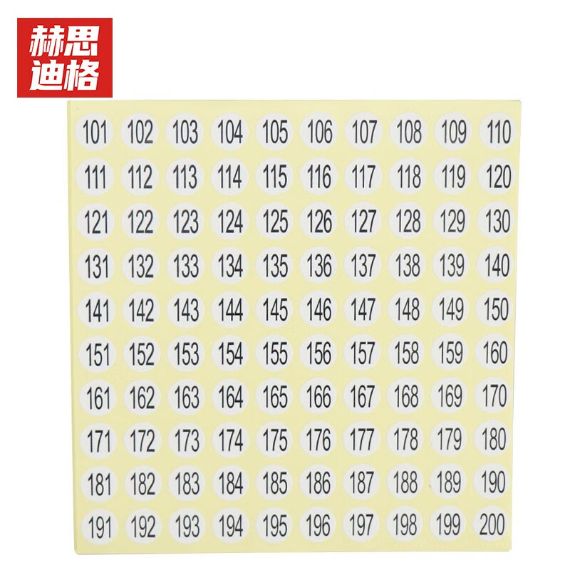 1-200数字图片