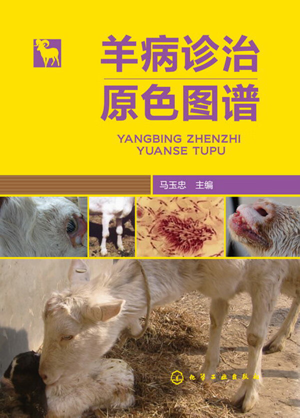 羊病诊治原色图谱 马玉忠主编【书】