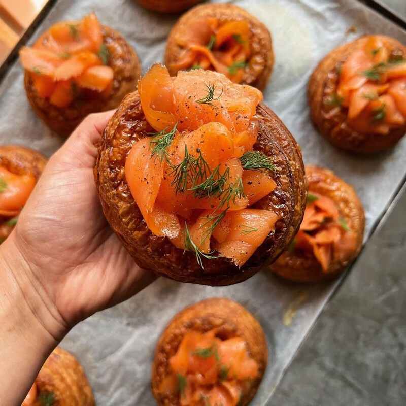 johnross英国原装进口苏格兰传统烟熏鲑鱼三文鱼即食海鲜200g组合装 