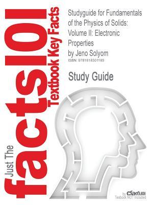 预订 studyguide for fundamentals of the physics of solids