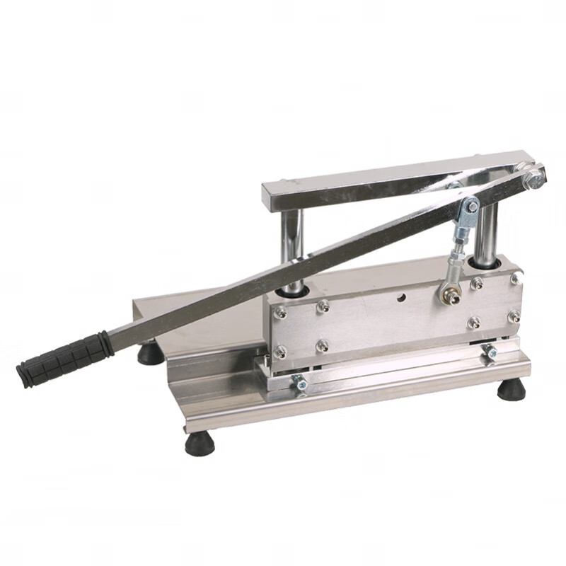 艾风格切骨机手动切排骨机商用切猪脚斩猪蹄铡割剁骨头机家用小型锯骨