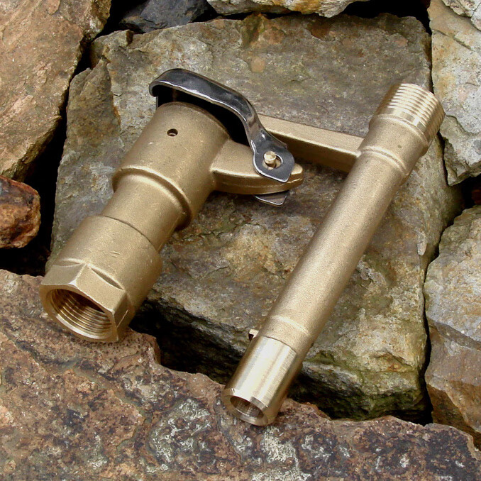 卉天下 全铜六分取水阀取水器 草坪小区园林快速取水插杆取水取水阀