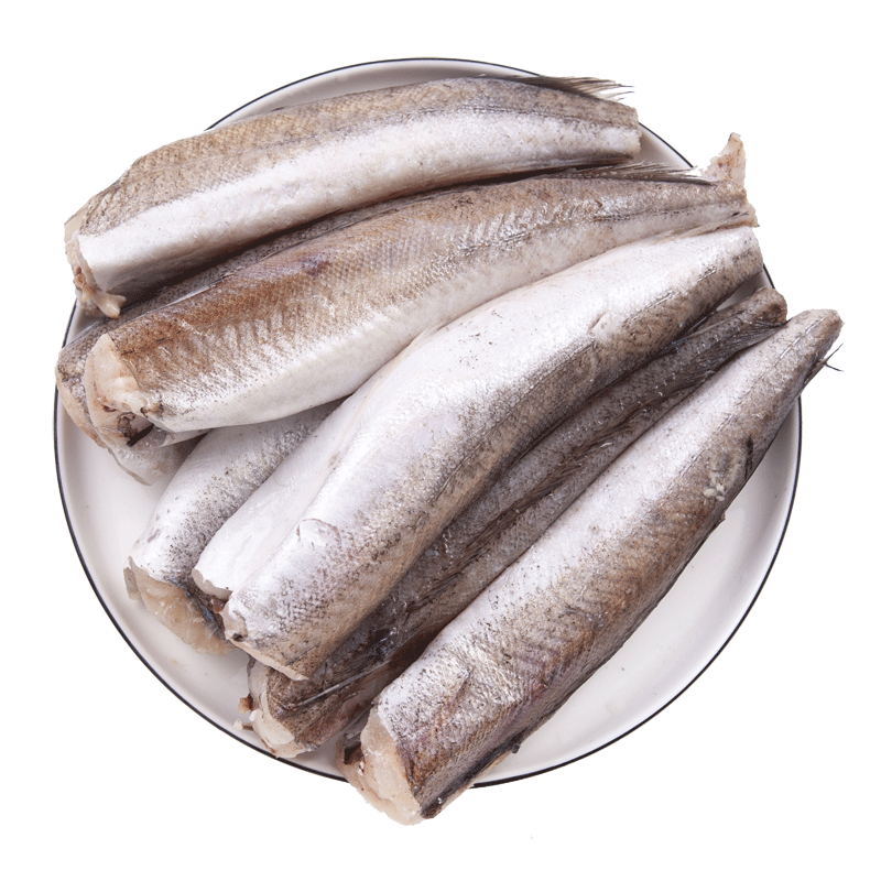 果亦橙新鲜冷冻海鱼无头鱼雪鱼东北烧烤深海鳕鱼整条半成品 3斤装【3