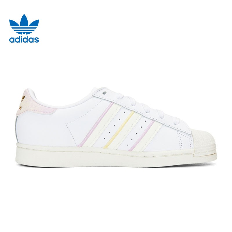 阿迪达斯(adidas)三叶草女鞋superstar贝壳头女子运动休闲鞋板鞋fx