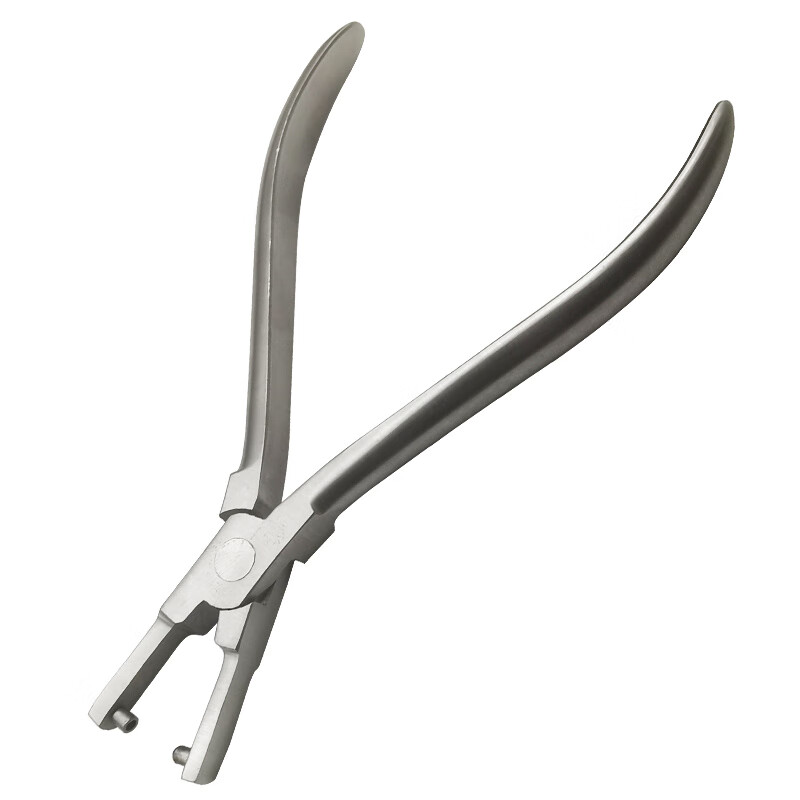 牙科预成冠高点钳乳牙正畸钳儿童牙冠修复金属卷边钳缩颈钳钳 高点钳