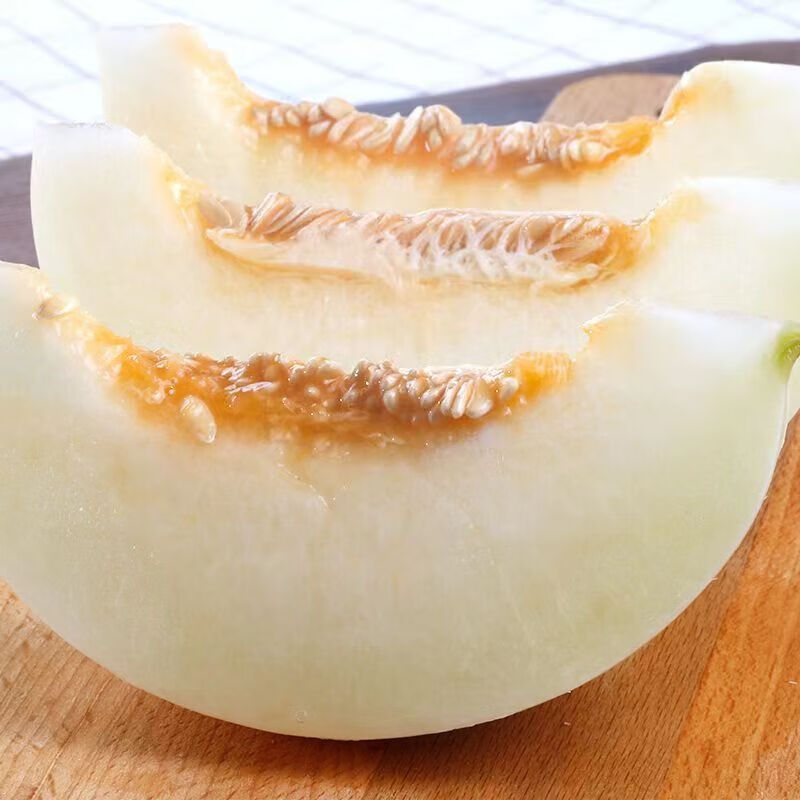 田园东方 ORIENT IDYLL陕西阎良甜瓜 软甜香瓜(红白肉随机放软再吃)新鲜水果生鲜带箱 5斤单果400g起步净重4.5斤