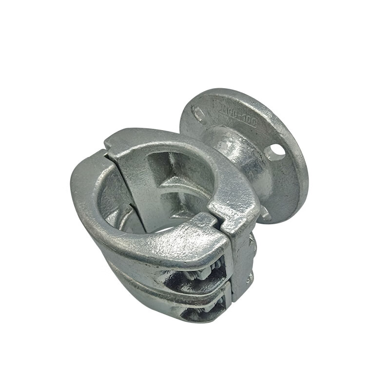 管型母线固定金具mgg2-100/140母排变电站铝合金高压电缆电力支撑 mgg