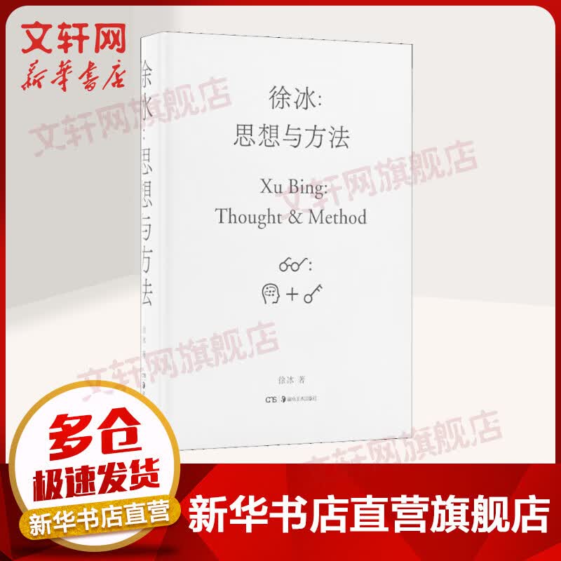 徐冰：思想与方法 湖南美术出版社 图书