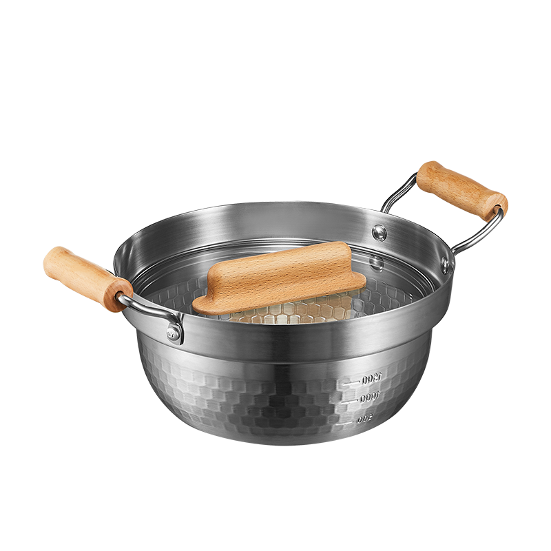 苏泊尔SUPOR 雪平锅不锈钢防外溢汤锅牛奶锅泡面锅20cm辅食锅ET20BBS01