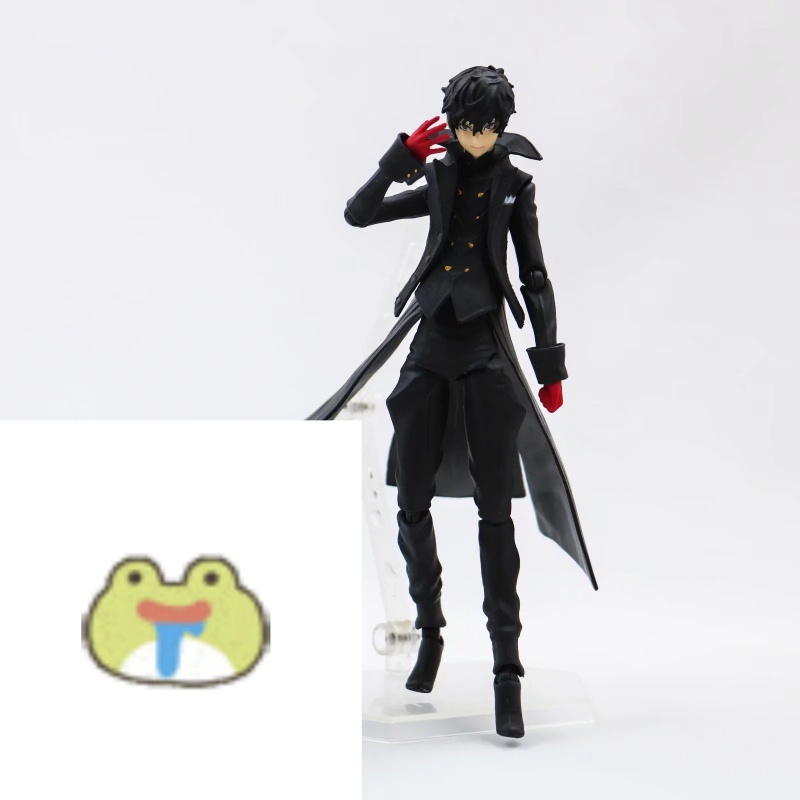 伊俪思都女神异闻录5joker摩尔加纳动漫可动q版粘土人 雨宫莲