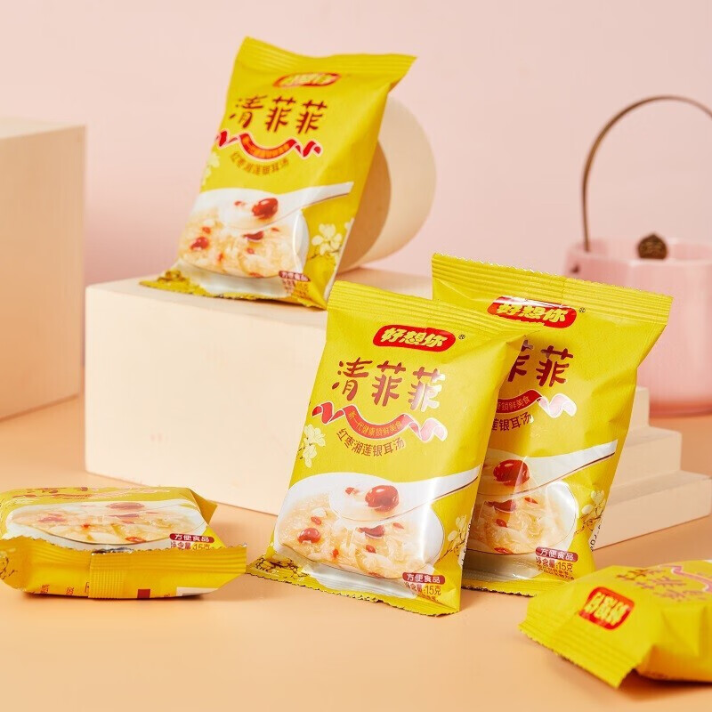 【京咚物流】【 清菲菲银耳羹450g】早餐 红枣银耳
