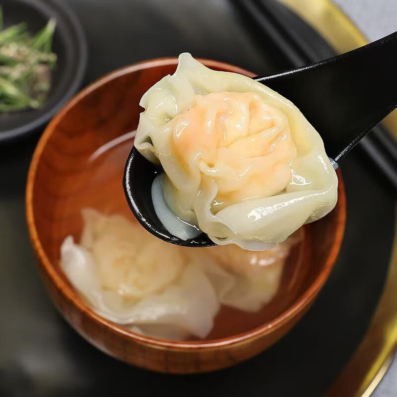 混沌云吞虾仁混沌皮批发半成品懒人早餐家庭装面食批发商用速食 高端混沌【精肉混沌】4盒