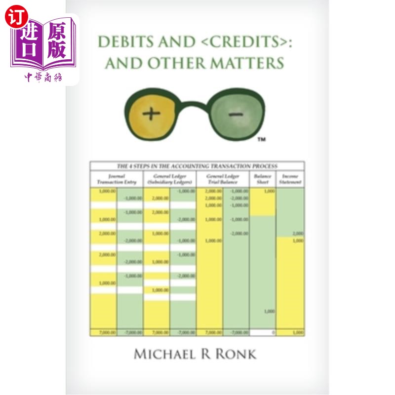 海外直订debits and credits: and other matters 借项和贷项:及其他