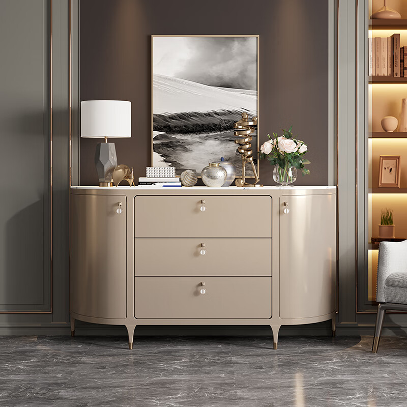 2香槟色三斗双门 120*40*90 整装 x 箱框结构