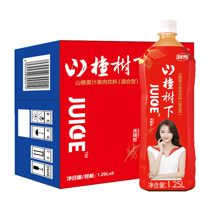 �ڷ�ɽ�֭ɽ髹�֭����(�����)1.25L*6ƿ 8.95Ԫ/ƿ������6ƿ����53.7Ԫ��