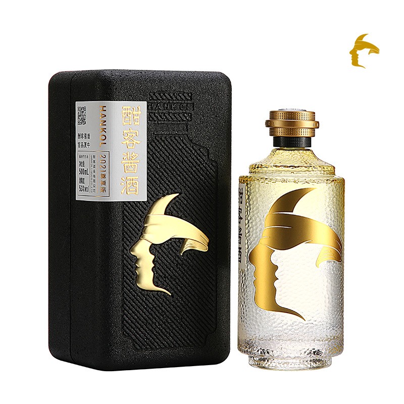 酣客 2021年尊享版 酱香型白酒 53度 500ml 1瓶 单瓶装