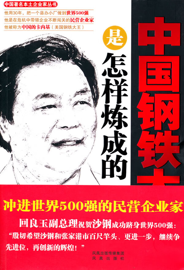 中国钢铁大王是怎样炼成的--沈文荣和他的沙钢帝国 张力升,胡志刚 著