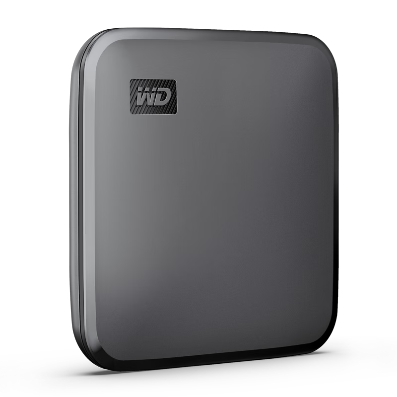9日20点、需首购：Western Digital 西部数据 Elements 新元素系列 USB 3.2 移动固态硬盘 Type-C 1TB 黑色
