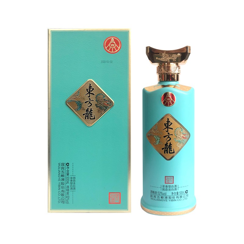 東方龍五粮浓香优势品牌东方龙/龙腾四海 52%vol 500ml 1瓶