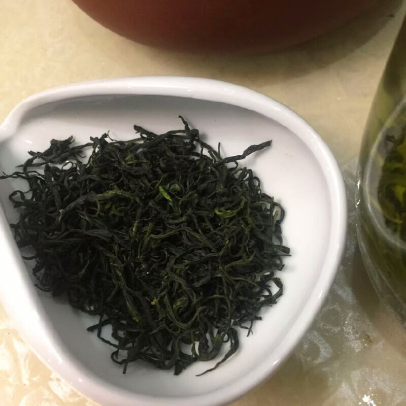 虎钢馋湖北巴东土特产神农溪丘湾绿茶叶多青坡神溪云雾毛尖