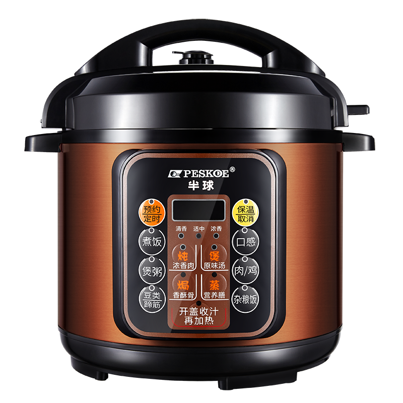 ���ڲ���������PESKOE�� ��ѹ���� ����ԤԼ���õ緹�� �������� ������֭ �������๦�ܹ� ���ѹ�� 4������ 4L