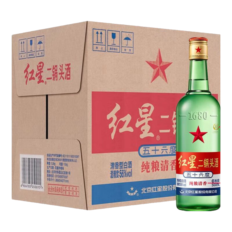 ���Ƕ���ͷ ��� 56�� ������ 500ml 12ƿ 204Ԫ