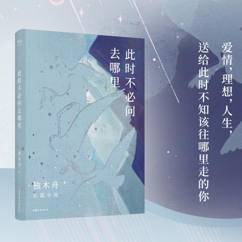 现货 此时不必问去哪里 独木舟 80后文学领军作家独木舟暌违五年 金句女王 无论身处都市还是城镇，我们的迷惘和无措的分量都是相等的。不必先问去哪里，先搞清楚我们是谁。 果麦出品
