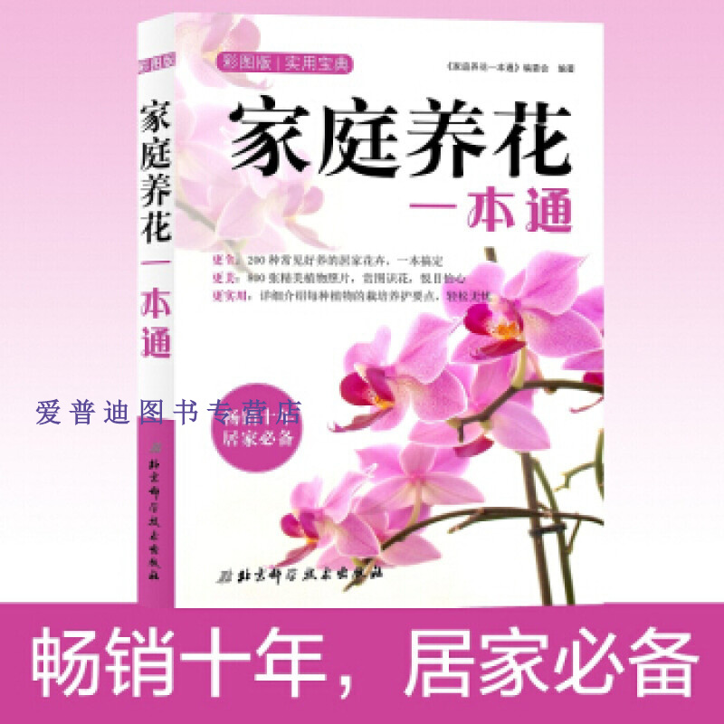 家庭养花一本通（再版） 《家庭养花一本通》委【正版图书，放心购买】