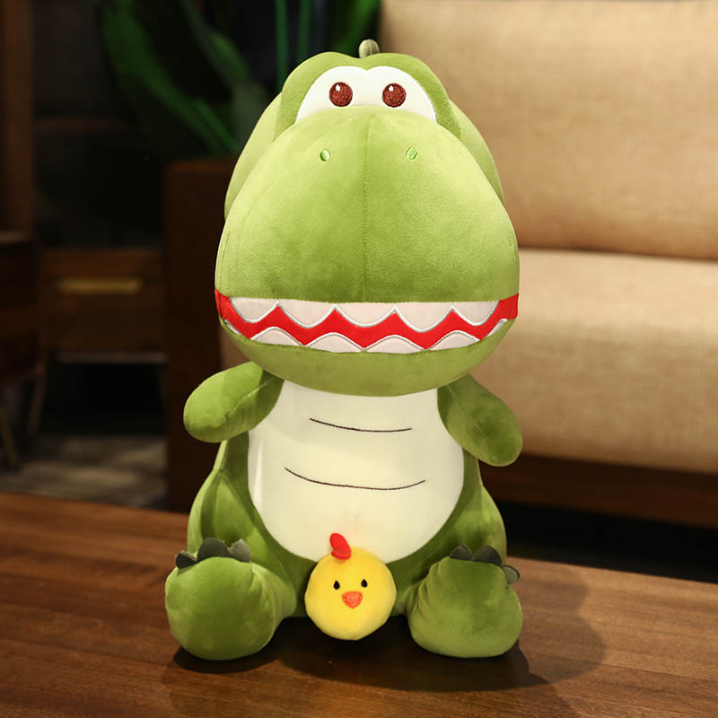 迪士尼呆鸡小恐龙公仔可爱搞怪礼物女生玩偶睡觉抱枕布娃娃男孩毛绒