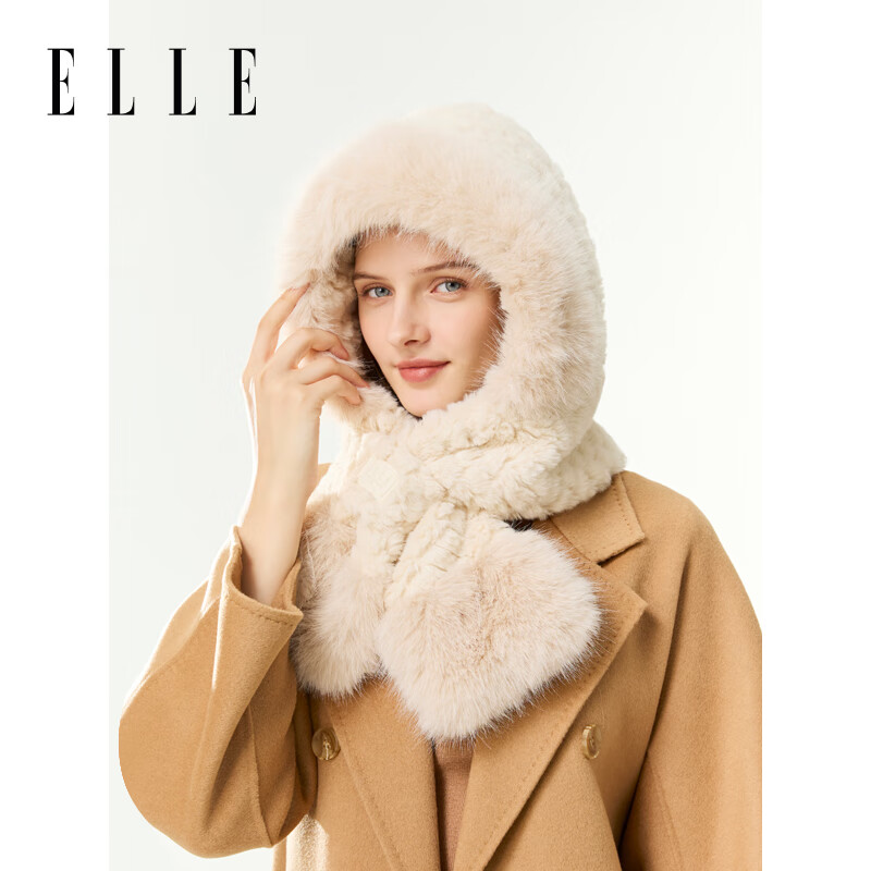 ELLE�ɰ�ë��ñ��Ů�����Ӻ�ů����ñ����С��֯ñΧ��һ�� ���� 113Ԫ