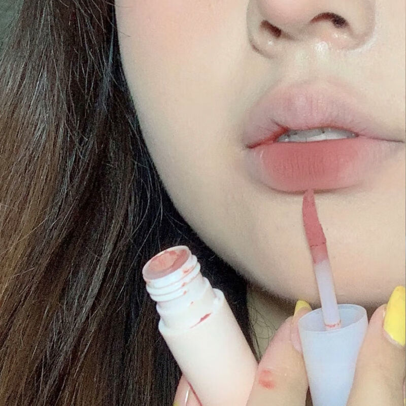 睫蓓{三支装}秋冬色唇泥丝绒哑光唇釉口红平价学生套装 01#裸枣泥(裸色可打底叠涂)