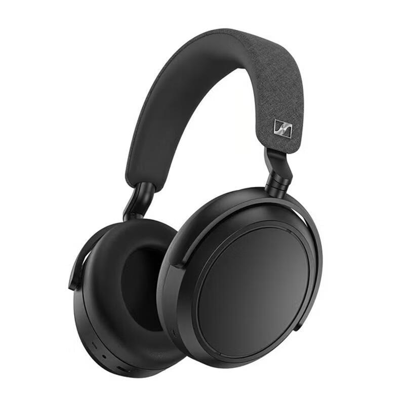 森海塞尔（Sennheiser）【JD物流 日本直邮】头戴式无线耳机 蓝牙耳机 降噪 高性能驱动器 长续航低延迟 MOMENTUM 4 Wireless【黑色】