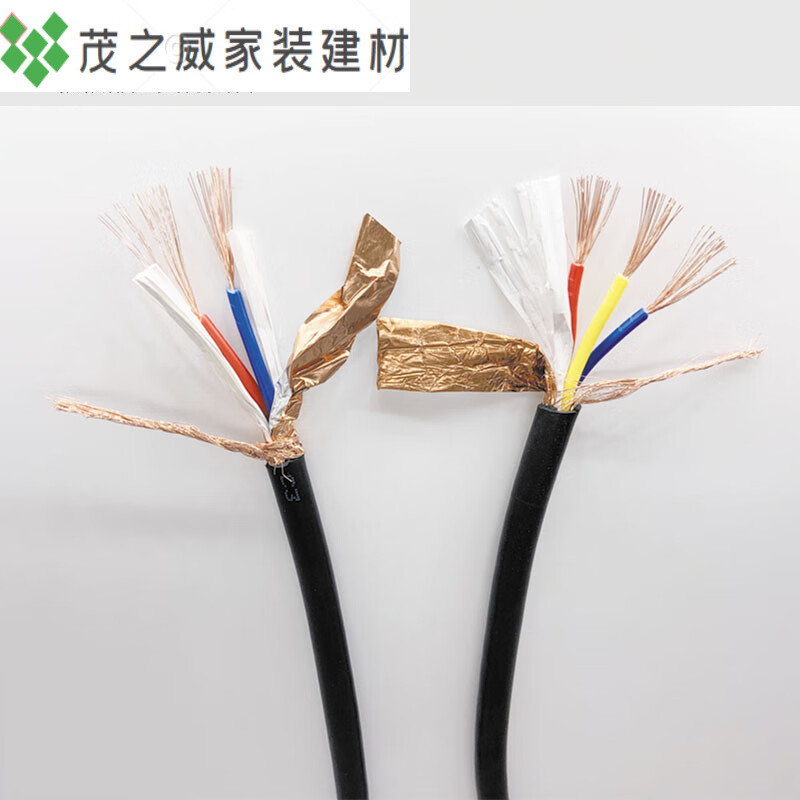 RVVP屏蔽線(xiàn)信號(hào)電纜線(xiàn)2芯3芯4芯5芯6芯x0.5/0.75/1.0/1.5/2.5平方信號(hào)線(xiàn) RVVP6x0.5(100米)