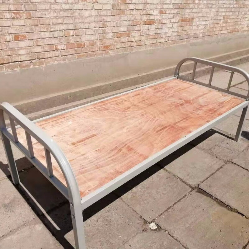 拼接床铁艺铁艺单人床 单层床铁床员工宿舍床硬板床学生床北京安装