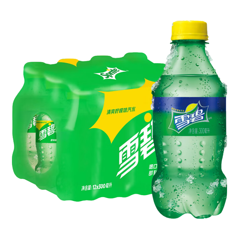 �ɿڿ��� ѩ�� ̼��������ˮ 300ml *12ƿ 18.8Ԫ