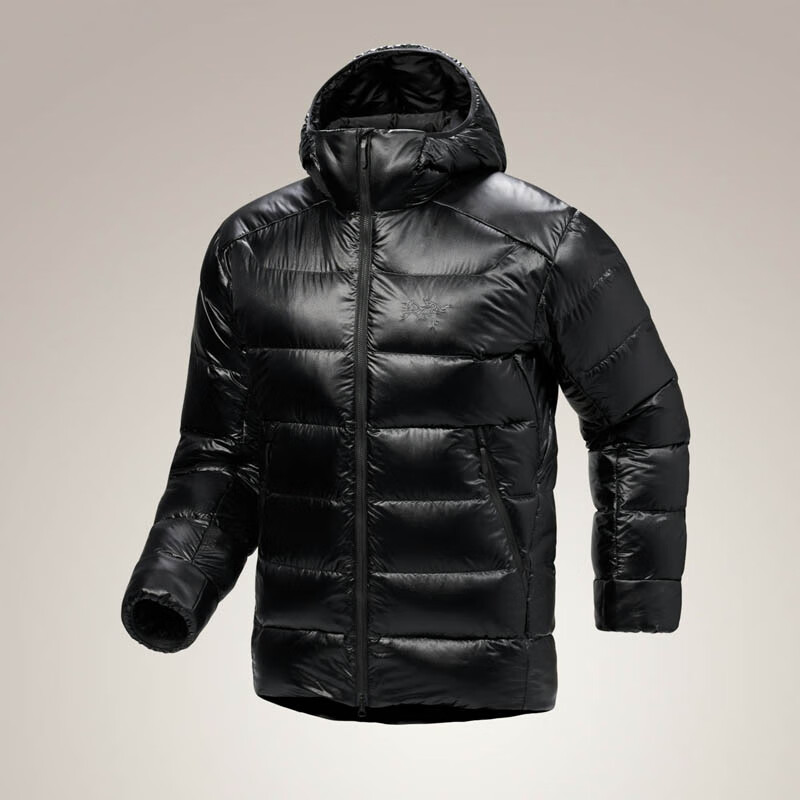 始祖鸟（ARC'TERYX）买手代购Cerium SV Hoody男士防风轻便保暖连帽羽绒服1000蓬松 Black M