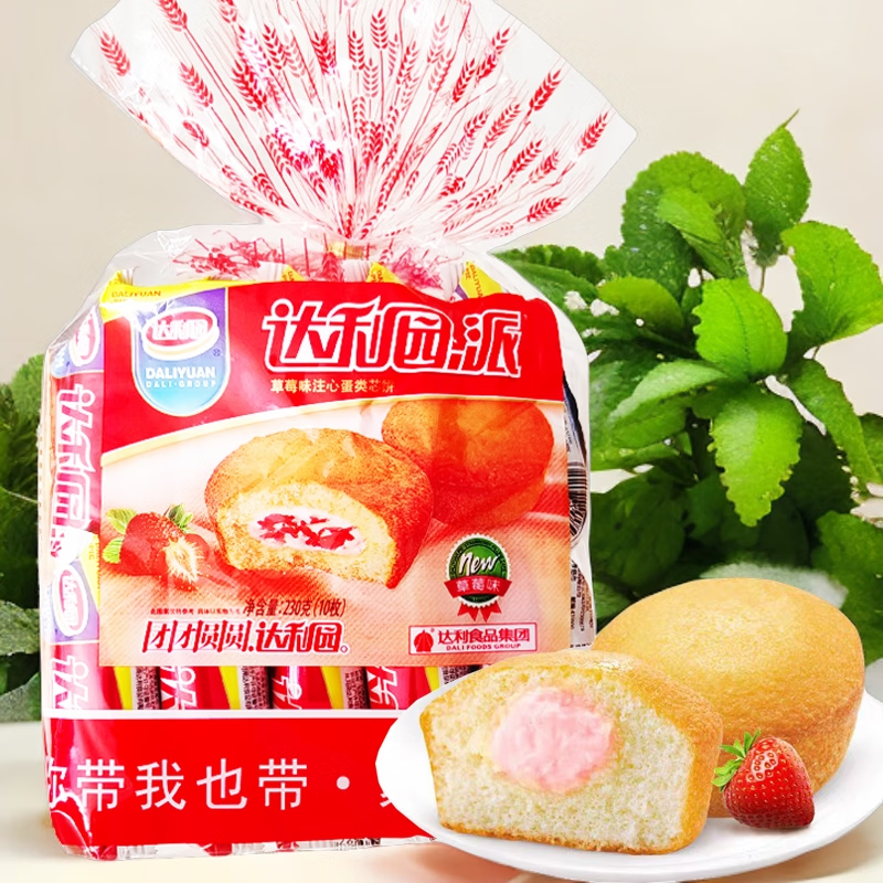 230g草莓味达利园派*1袋