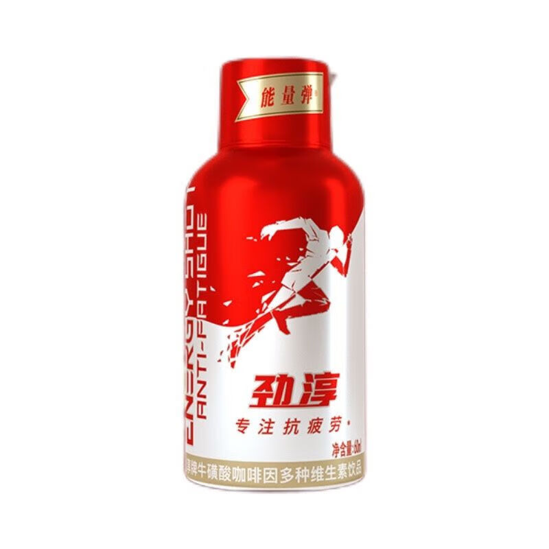 劲淳劲淳能量弹维生素饮熬夜加班运动牛磺酸功能饮料3瓶装 【中石化】红色一盒6瓶*60ml