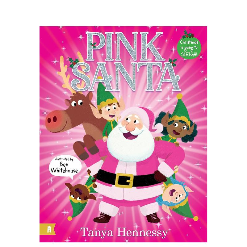 【预售】粉红圣诞老人 pink santa 原版英文儿童绘本
