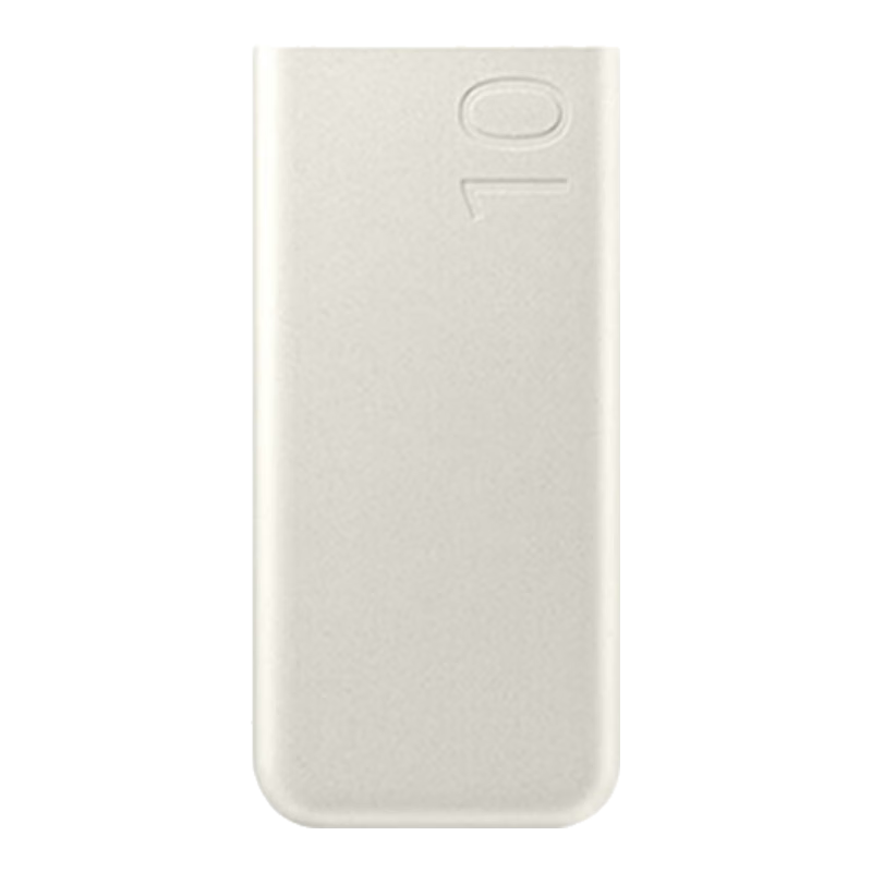 三星 Samsung 原裝無線充移動(dòng)電源 通用便攜式充電寶 電池組容量10000mAh 米色
