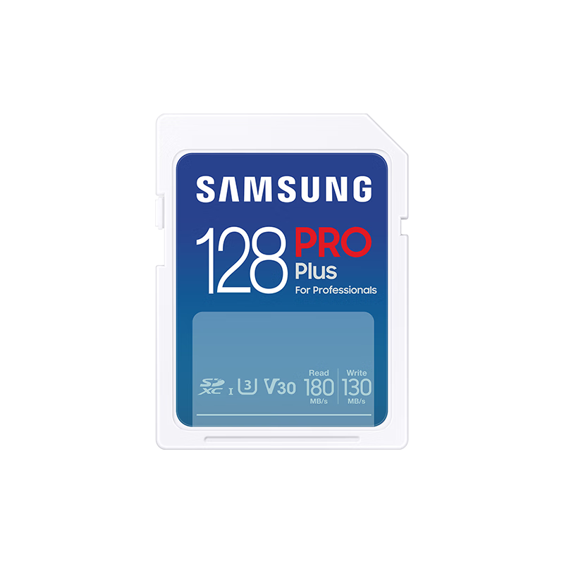 ǣSAMSUNG128GB SD洢 PRO U3SDڴ濨֧΢/4KƵ 180MB/sд130MB/s248Ԫ2(124Ԫ/)